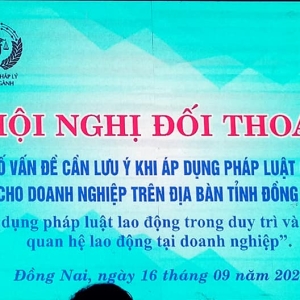 Đoàn Luật sư tỉnh Đồng Nai tổ chức Hội thảo 9.2023